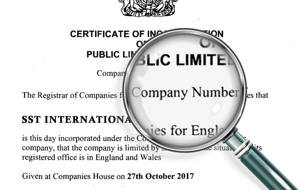 Company Registration Number (CRN) en el Reino Unido